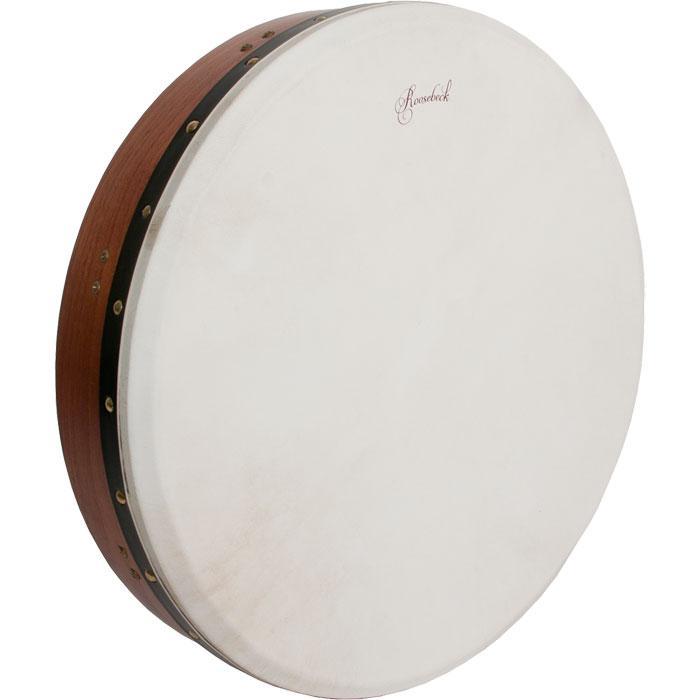 Roosebeck Tunable Red Cedar Bodhran Cross-Bar Soft Natural Head 18 inc ...